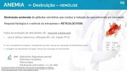 Anemias - Anemia por Destruição